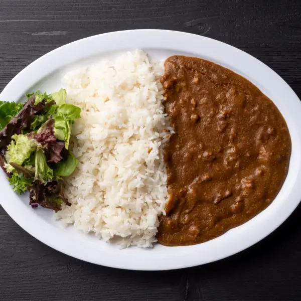 Panang Curry with coconut milk and peanuts - East Moon Asian Bistro