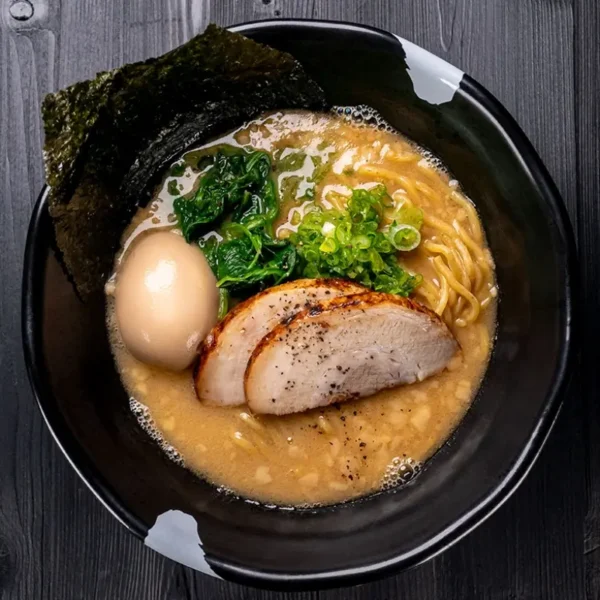 Tonkotsu Ramen with chashu pork - East Moon Asian Bistro Centennial